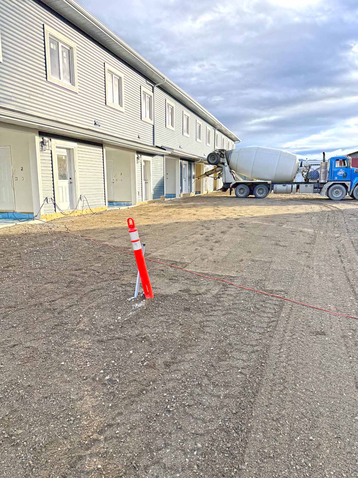 jlb concrete BC YK NWT commercial apartment building foundation slab