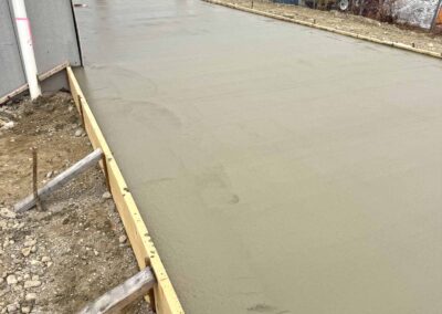 jlb concrete BC YK NWT commercial loading area service pad