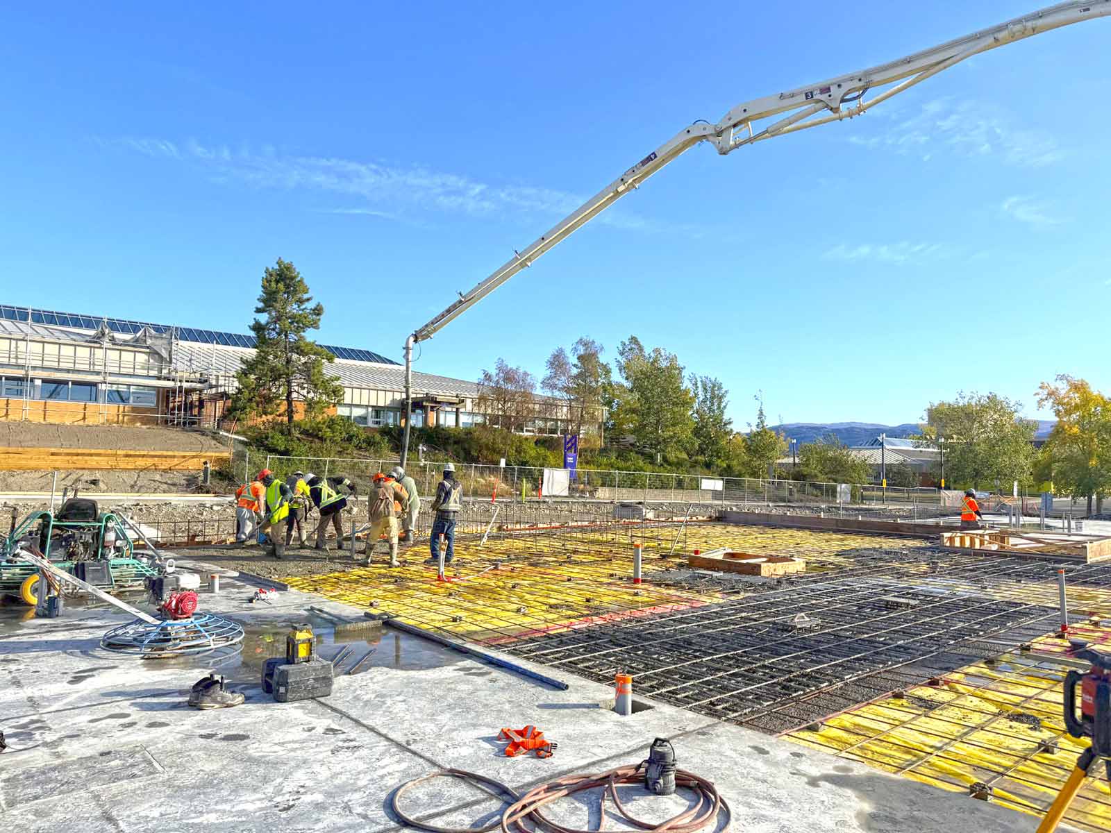 jlb concrete BC YK NWT commercial slab