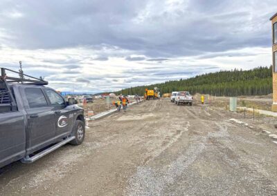 jlb concrete BC YK NWT road construction curb gutter sidewalk