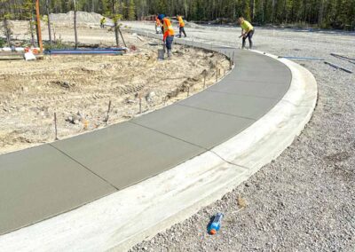jlb concrete BC YK NWT sidewalk