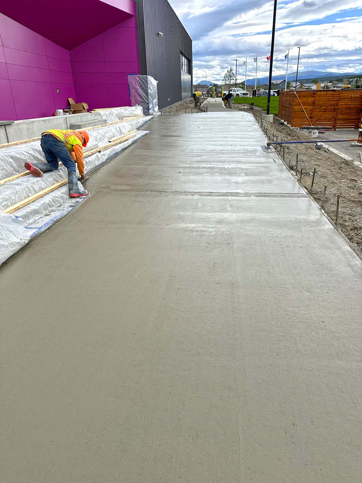 jlb concrete whitehorse commercial building sidewalk