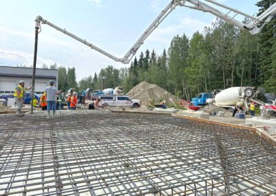 jlb concrete whitehorse pumper truck commercial slab