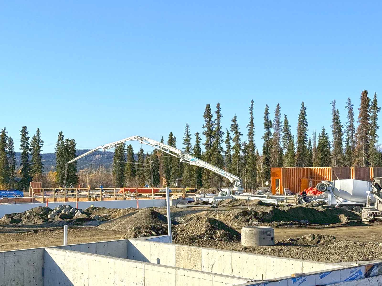 jlb concrete yk bc nwt commercial building foundation